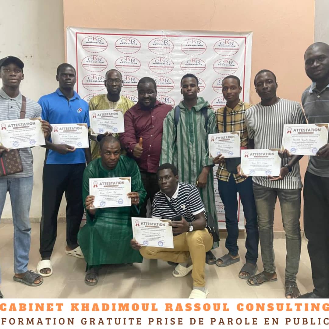 2e et dernière séance de la formation sur la prise de parole en public